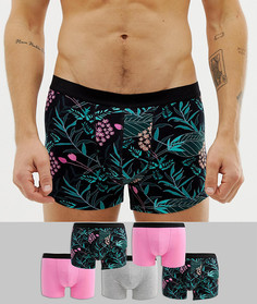 Набор из 5 боксеров-брифов ASOS DESIGN - Мульти