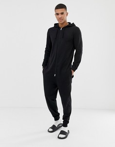 Белый комбинезон ASOS DESIGN - Черный