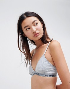 Серый спортивный бюстгальтер Reebok - Серый
