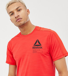 Футболка с принтом Reebok activhill - Красный