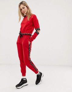 Джоггеры с длинными штанинами BLFD - Красный