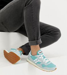 Голубые кроссовки в винтажном стиле Saucony DXN - Синий