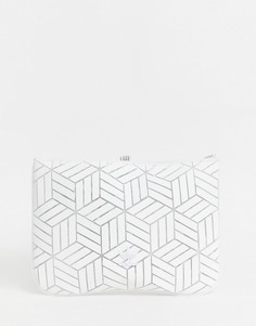 Чехол для ноутбука с геометрическим 3D узором adidas Originals - Белый