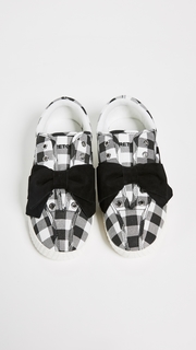 Tretorn Nylite Bow Gingham Sneakers