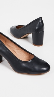 Madewell The Reid Block Heel Pumps