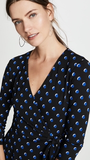 Bailey44 Tied Down Dot Print Wrap Dress