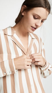FRAME Pocket Silk Button Down