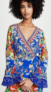 Camilla Long Sleeve Wrap Dress