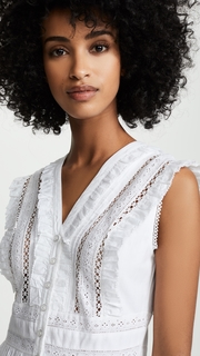 Sea Lilli Eyelet Sleeveless Midi Dress