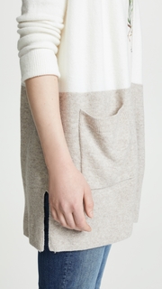 Madewell Kent Colorblock Cardigan