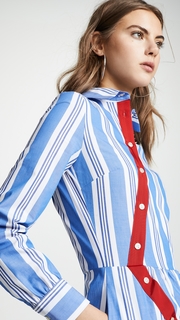 Stella Jean Striped Shirtdress