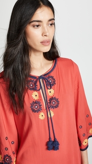 Shoshanna Tie Neck Tunic