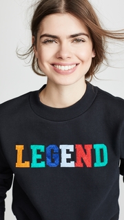 KENDALL + KYLIE Long Sleeve Crop Sweatshirt