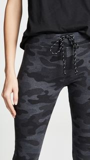 SUNDRY Camo Kick Flare Pants