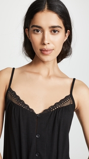 Eberjey Lucie Button Down Jumpsuit