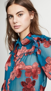 alice + olivia Ziggy Blouse
