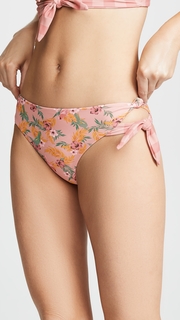 For Love & Lemons Tahiti Tie Bikini Bottoms