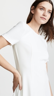 Black Halo Olcay Asymmetrical Dress