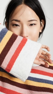 Madewell Striped Cardiff Sweater