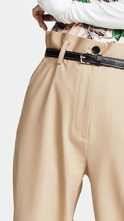 3.1 Phillip Lim Paper Bag Wool Cropped Pants