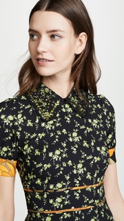 No. 21 Floral Shirtdress