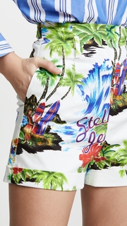 Stella Jean Tropical Trouser Shorts