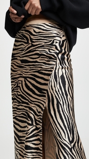 ANINE BING Dolly Silk Skirt