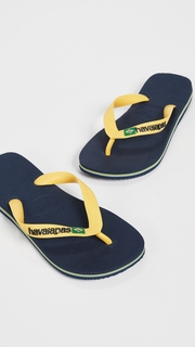 Havaianas Brazil Logo Flip Flops