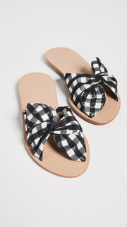 Loeffler Randall Phoebe Knotted Slide Sandals