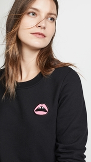 Markus Lupfer Leonie Fluro Lip Sweatshirt