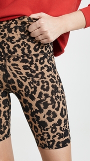 LNA Leopard Bike Shorts