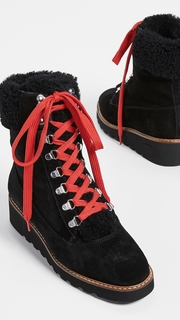 Veronica Beard Vale Hiker Shearling Boots