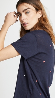 SUNDRY Vintage Hearts Tee