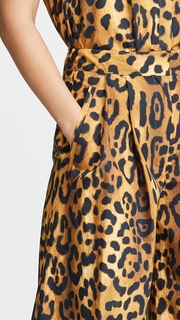 Adam Lippes Wide Leg Pleat Front Pants