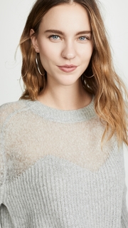 Line & Dot Heavenly Sheer Sweater