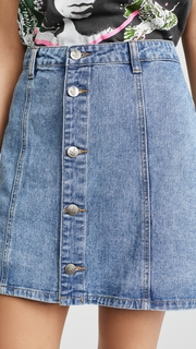 MINKPINK Button Front Skirt