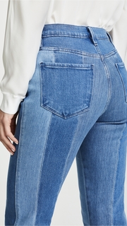 FRAME Le Sylvie Multi Panel Jeans