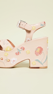 Laurence Dacade Helissa Herbarium Wedge Sandals