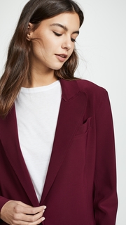 Norma Kamali Single Breasted Coat