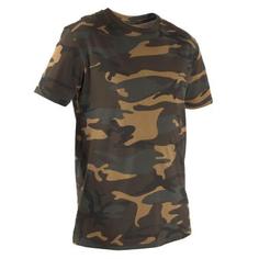 Камуфляжная Футболка Для Охоты Sg100 Camo Solognac