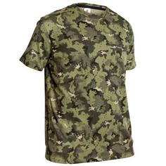 Камуфляжная Футболка Для Охоты Sg100 Camo Solognac