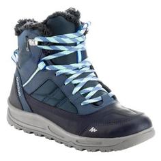 Женские Ботинки Для Зимних Походов Sh120 Warm Mid Quechua