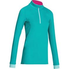 Термобелье Горнолыжное Женское (фуфайка) С Короткой Молнией Xwarm Wedze