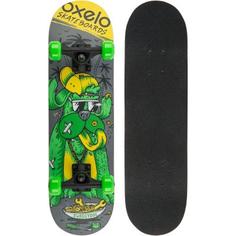 Скейтборд Детский Play120 Dog Зеленый Oxelo