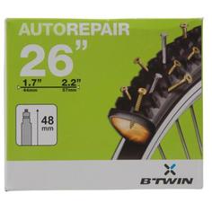 Саморемонтирующаяся Камера 26x1,7/2,2 Presta 48 Мм Btwin