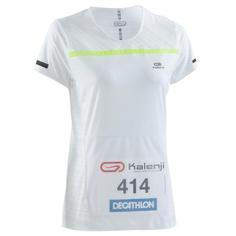 Футболка Для Бега Женская С Номером Kiprun Kalenji