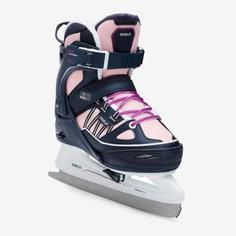 Ледовые Коньки Fit500 Синие/розовые Oxelo