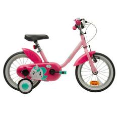 Детский Велосипед 500, 14" (3-5 Лет), Дизайн "единорог" Btwin