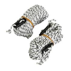 2 Оттяжки 10 М + 2 Бегунка, Достаточно Для 4 Оттяжек Quechua