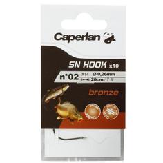 Крючки Бронзовые С Поводком Sn Hook Caperlan